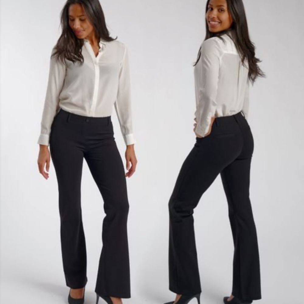 Betabrand Dress Pant Yoga Pants Black